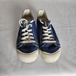 KEEN Blue Canvas Retro Coronado III Sneakers 13 great condition